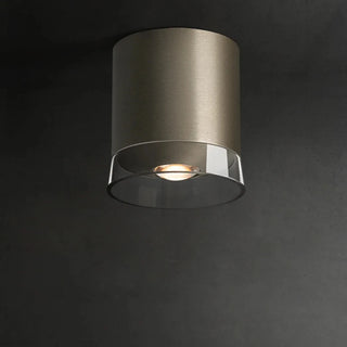 AlidaI - Pearl Nickel Circular LED Downlight Ceiling Light