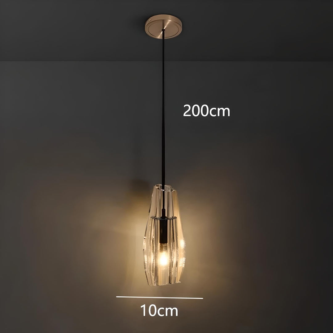 Wanda - LED Glass Crystal Modern Pendant Ceiling Light