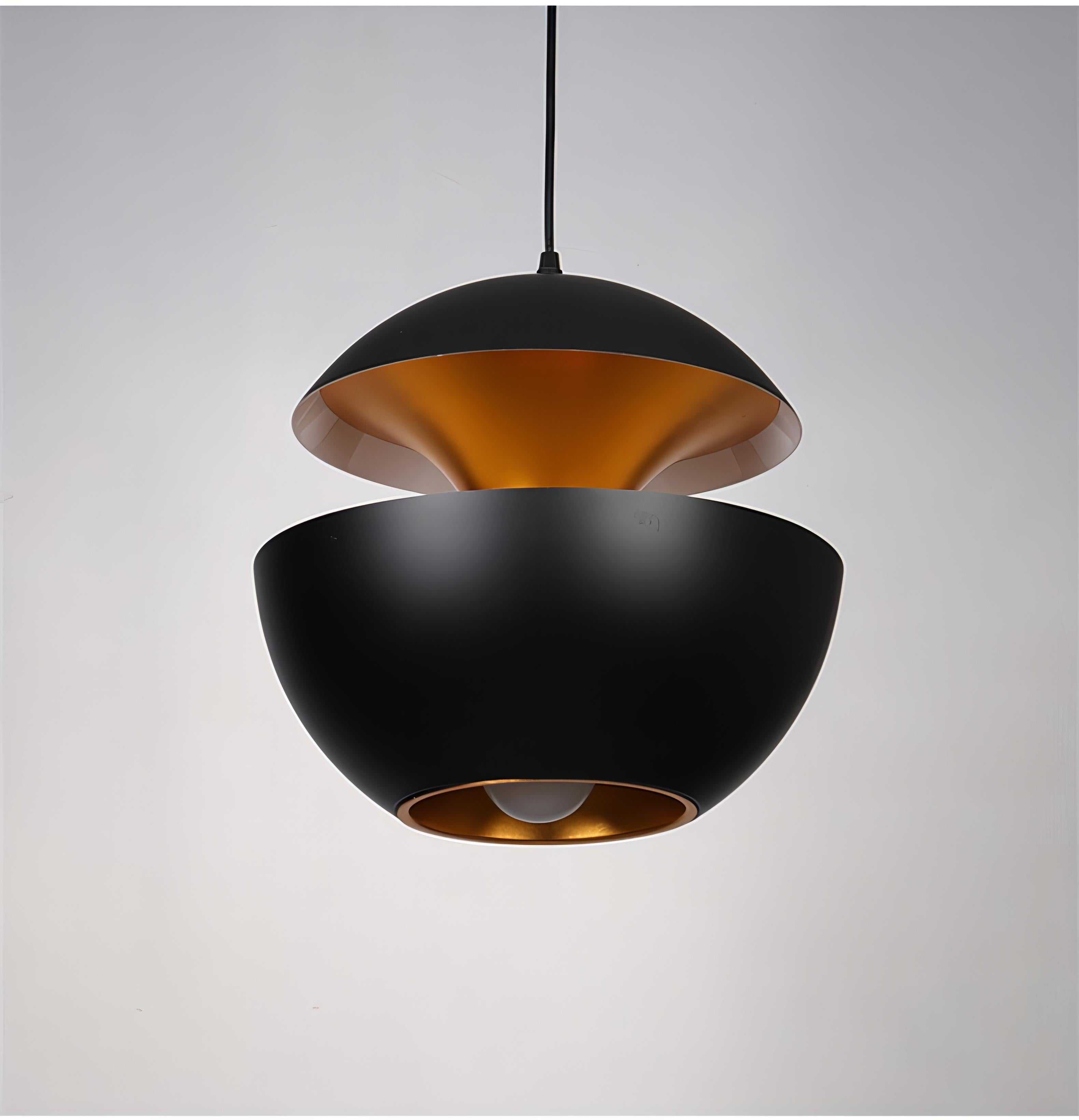 Jaxxon - Modern Bronze Apple Round Hanging Pendant Ceiling Light