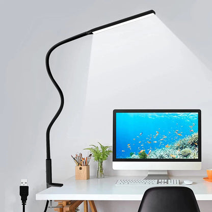 Gould - LED Computer Desk USB Clip Light With Adjustable Head