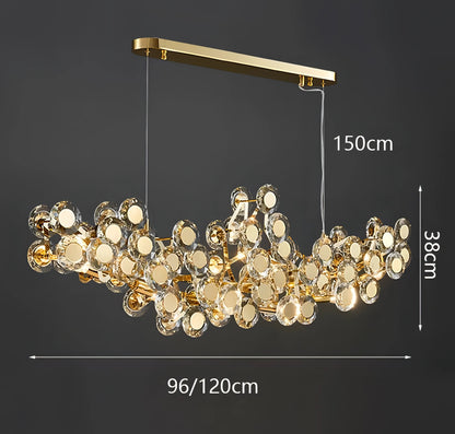 Jorge - Modern Round Ball Glass Hanging Chandelier