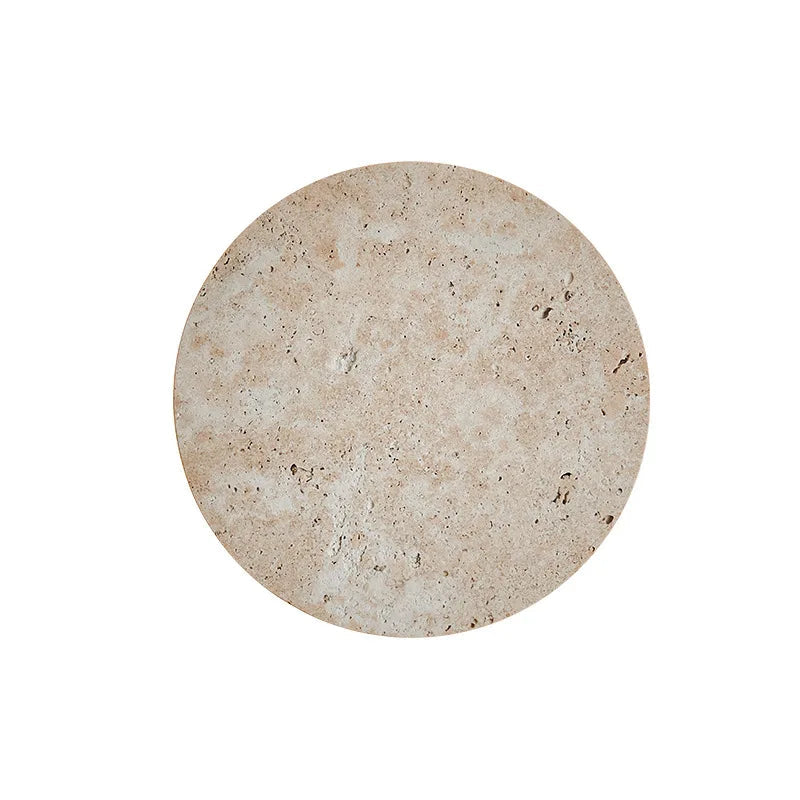 Vasilis - Natural Stone Circular Wall Lamp
