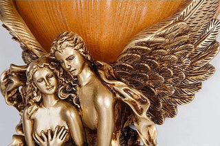 Citlalli - Vintage Gold Angel Couple European Style Wall Light