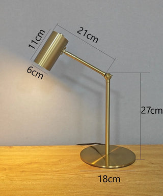 Harman - Gold Study Reading Desk Light Adjustable