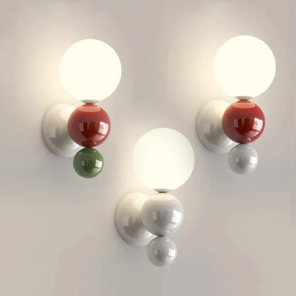 Leia - Nordic LED Tiered Ball Wall Light