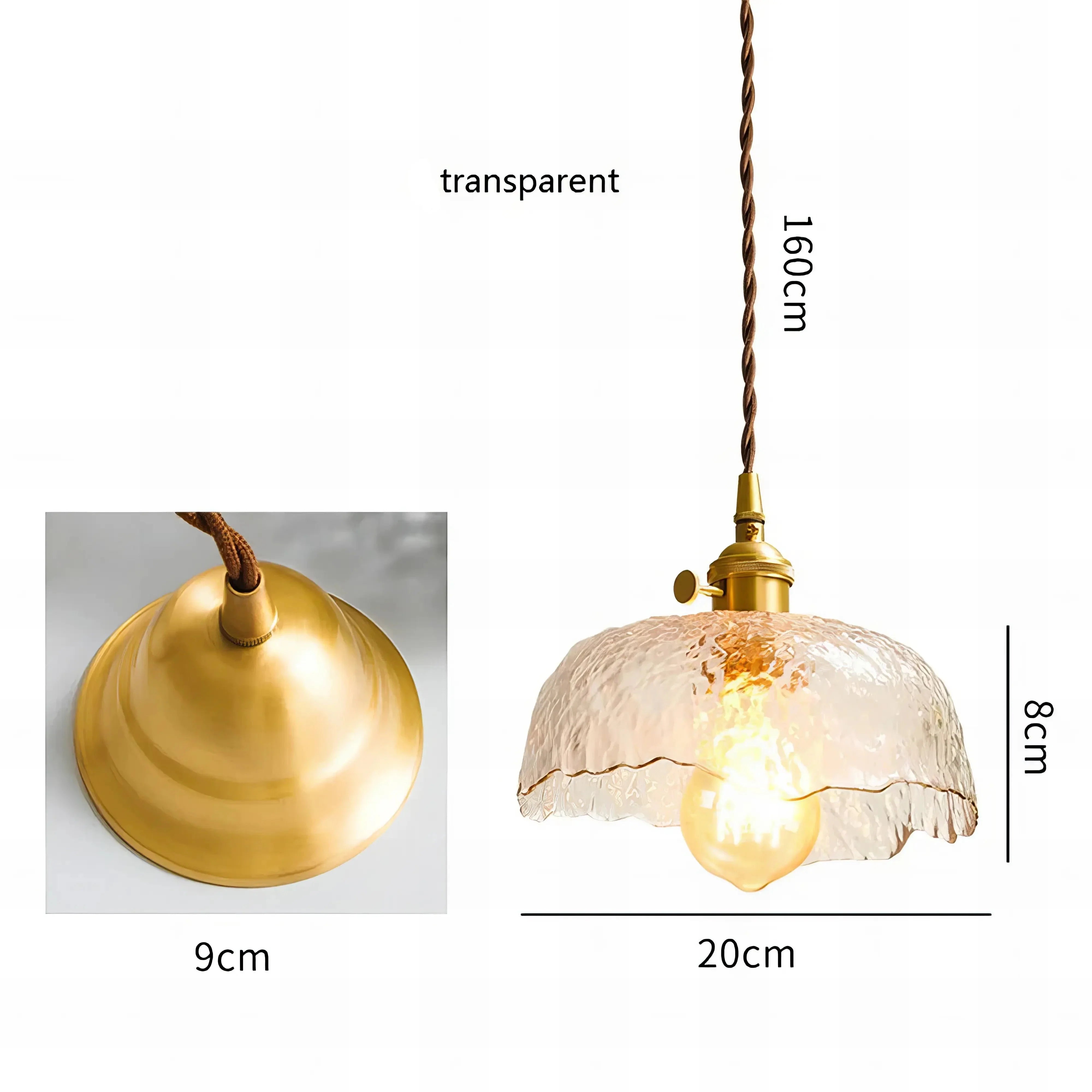 Henrietta - Glass Pendant Ceiling Light