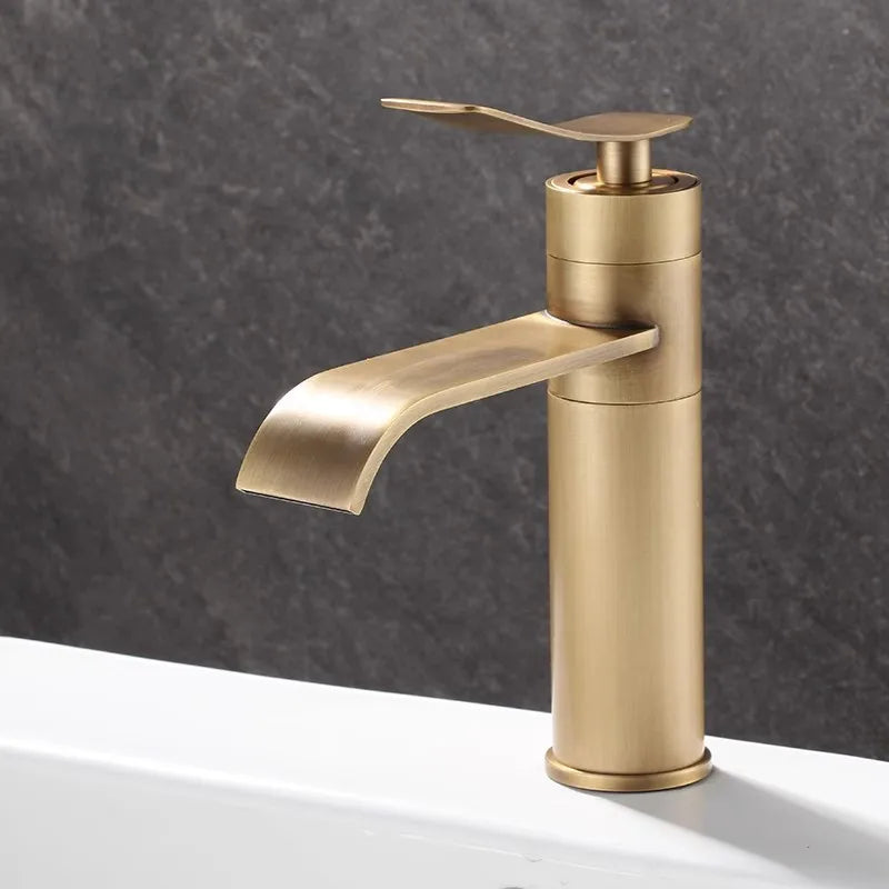 Hammer - Retro Modern Hot & Cold Single Lever Basin Tap