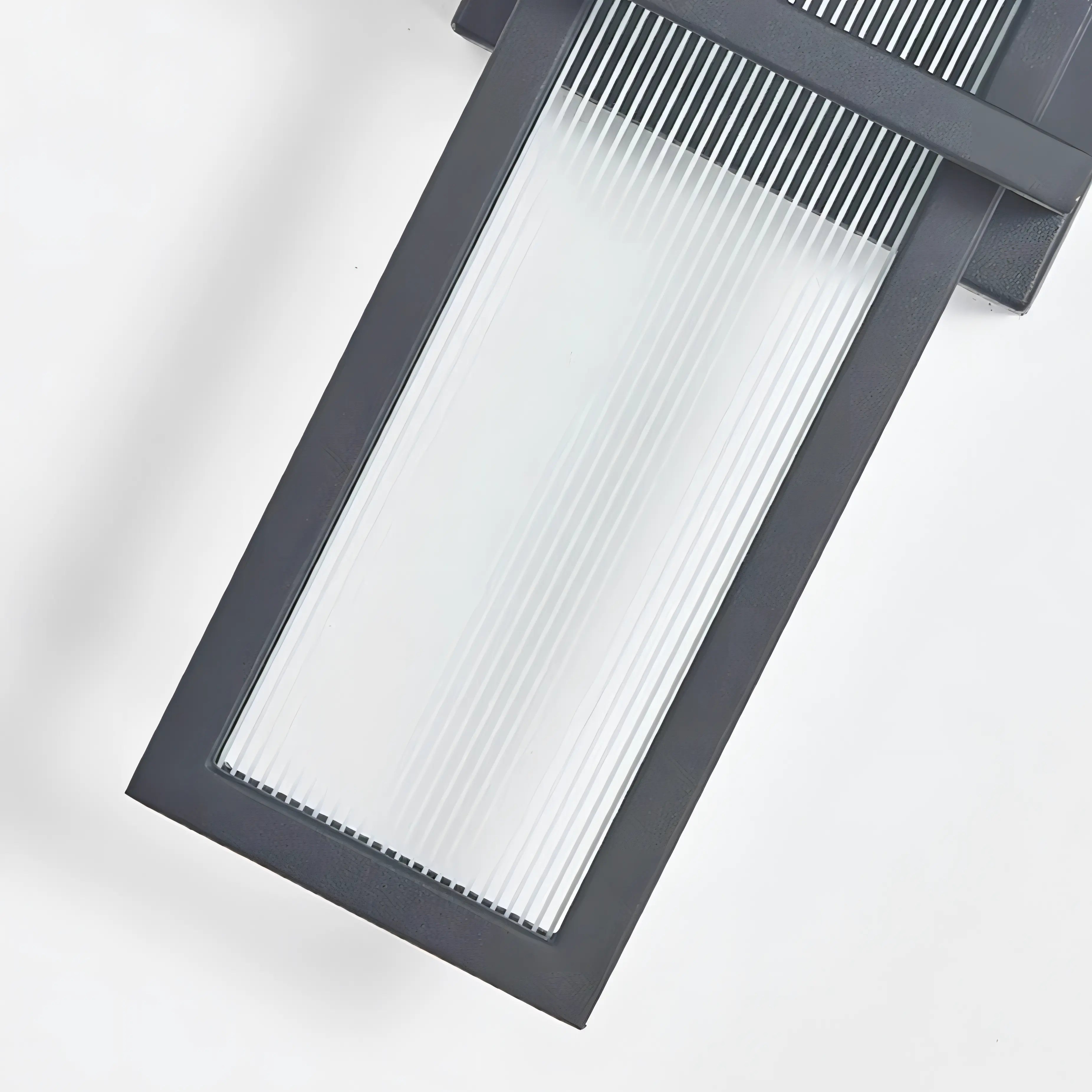 Maribel - Black Caged Glass Outdoor Wall Light