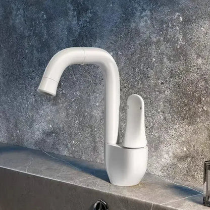 Moriah - Elegant 360 Degree Rotary Upturn Lift Curved Spout Single-Handle Tap