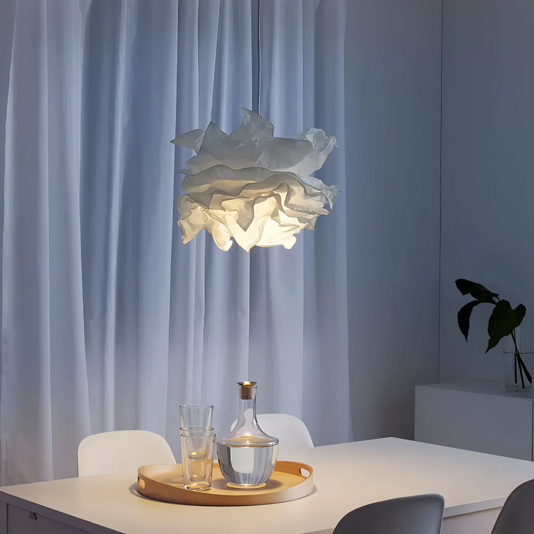 Nandne - White Paper Cloud Handmade Ceiling Light