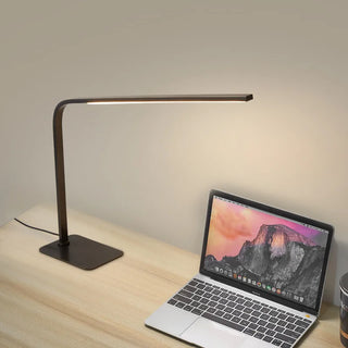 Bradshaw - Modern Brass Curved LED Table Desk Light