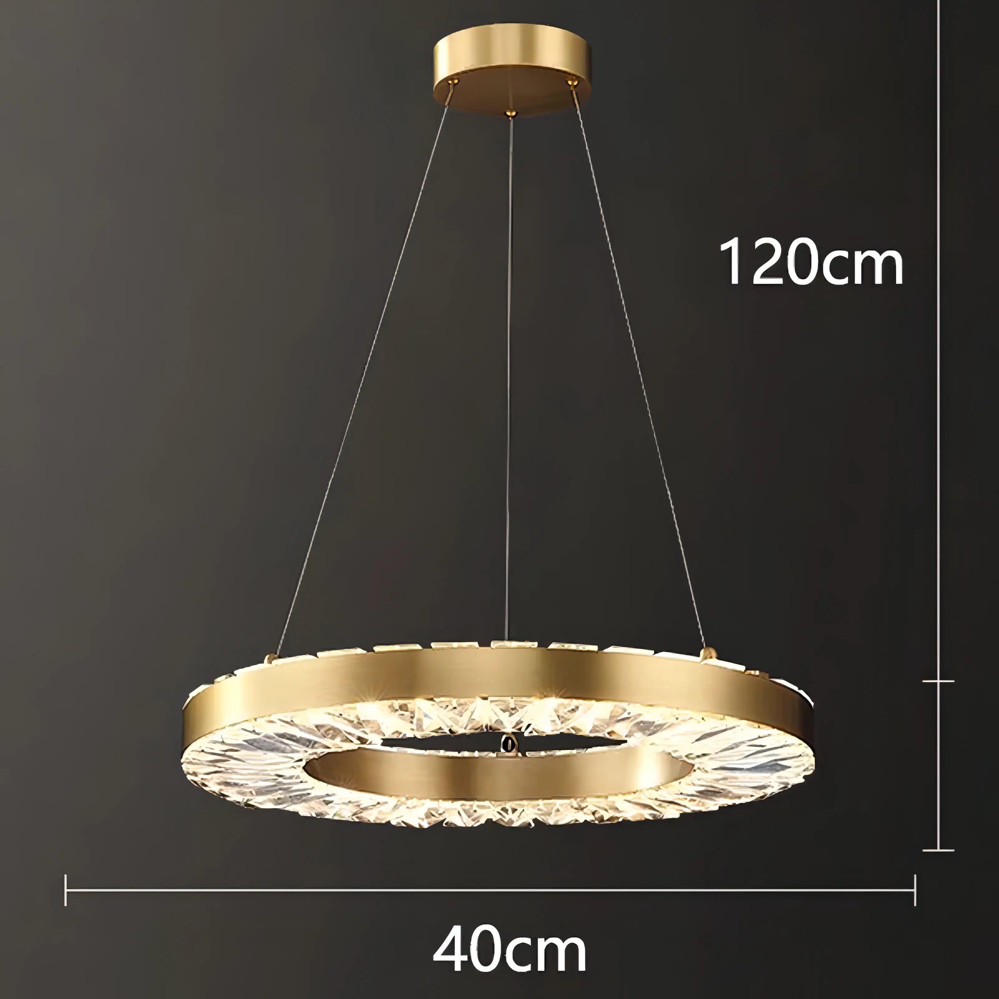 Jill - Modern Round Tiered Patterned Glass Ceiling Chandelier