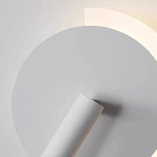 Noa - Modern Aluminium Wall Light With Switch Rotatable Spotlight