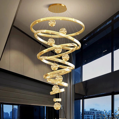 Augusta - Crystal Pendant Hanging Chandelier