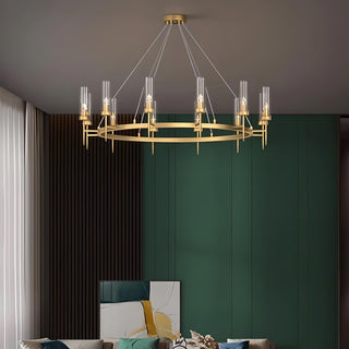 Petra - Round Hanging Multi Head Ceiling Chandelier