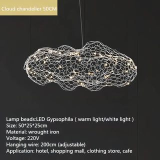 Iyla - Mesh Cloud Wire Ceiling Light