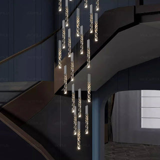 Leyla - Crystal Pendant Ceiling Chandelier