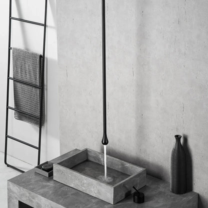 Akpabio - Ceiling Fixed Hanging Modern Basin Mixer Tap Single Lever