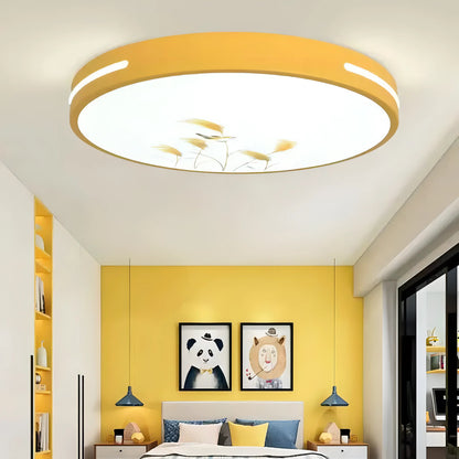 Engle - Cartoon Design Round Children's Ceiling Light
