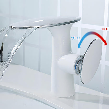Peretz - Waterfall Brass Hot/Cold Sink Tap