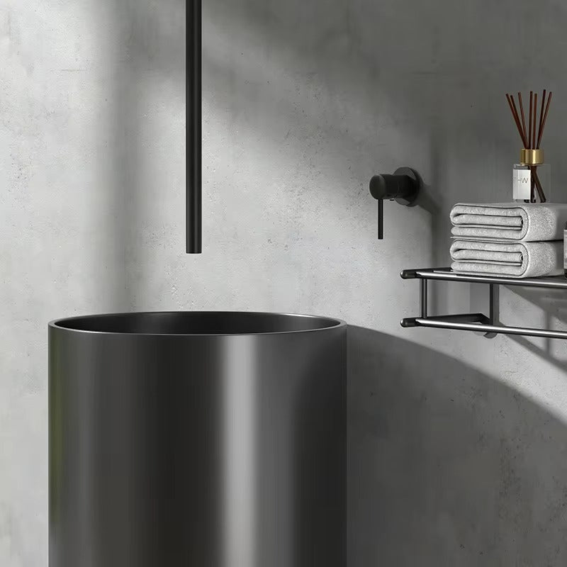 Simonson - Brass Ceiling Mounted Modern Bathroom Tap Hot/Cold