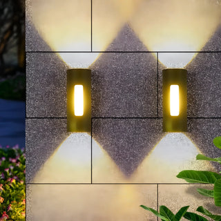 Amina - Modern RGB Outdoor Up/Down Wall Light