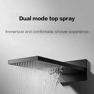 Castro - Brass LED Digital Shower System with Handheld Shower