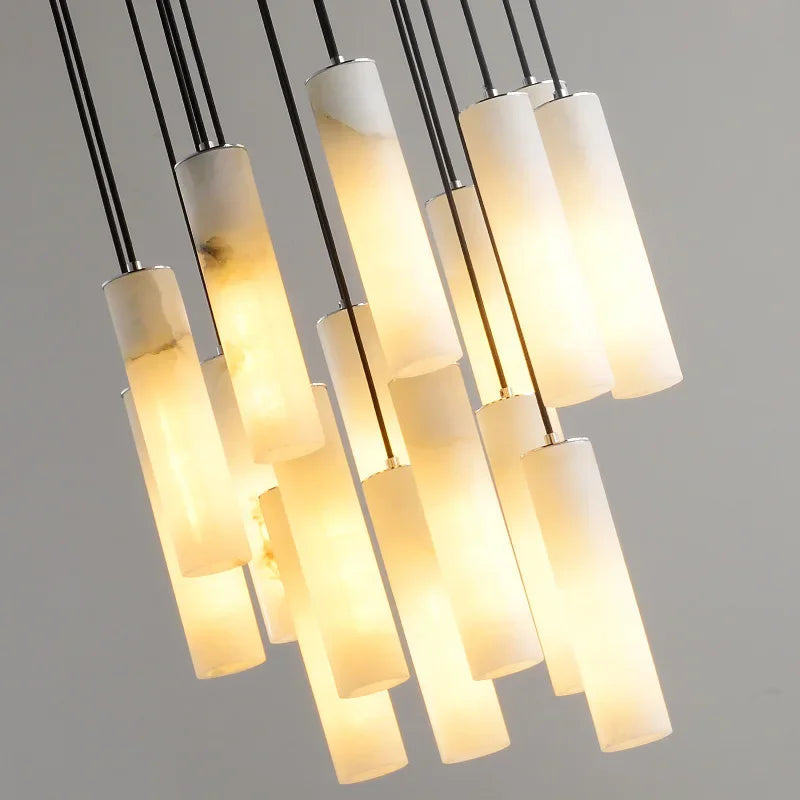 Vieno - Modern Marble Hanging Chandelier