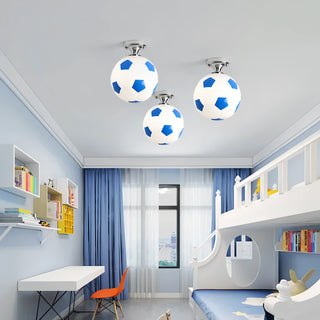 Samara - Glass Ball Children's Room Ceiling Light