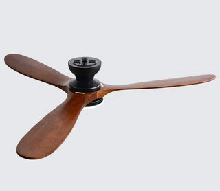 Teague - 42/52Inch 3 Blade Brown Ceiling Fan with LED Light