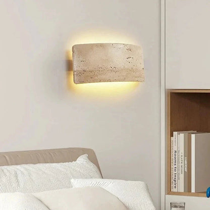 Callista - Modern Japanese Stone Waterproof LED Wall Light