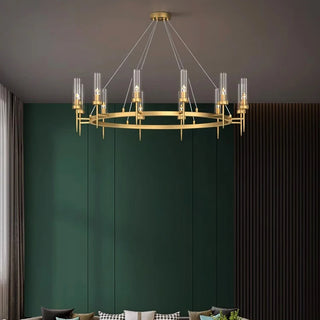 Petra - Round Hanging Multi Head Ceiling Chandelier