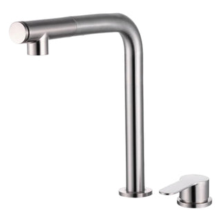 Padron - Stainless Steel Pull Out Hot & Cold Mixer Kitchen Tap