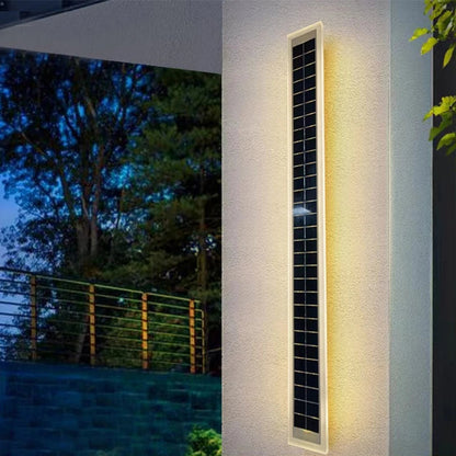 Barkley - Modern LED Solar Outdoor Wall Light