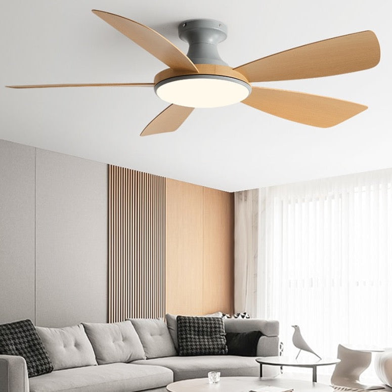 Umair - Nordic Light Ceiling Fan with Remote Control