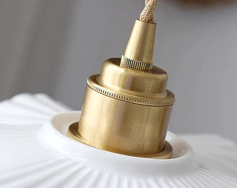 Fumi - Vintage Ceramic Hanging Pendant Ceiling Light