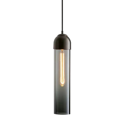 Murillo - Hanging Tube Coloured Glass Ceiling Pendant Light