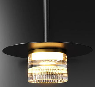 Brant - Modern Industrial Multi Head Black Hanging Pendant Ceiling Light