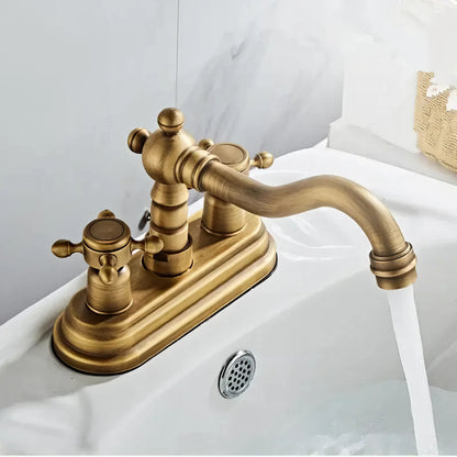 Estep - Brass Dual Handle Basin Tap