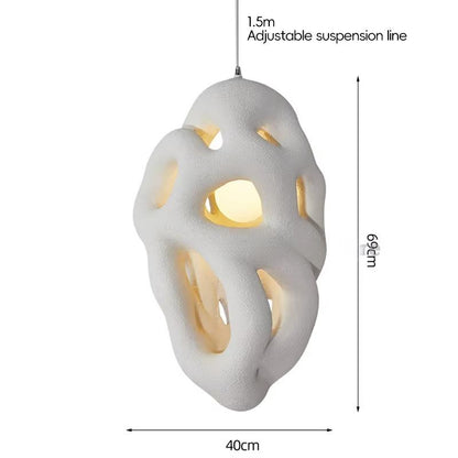 Bradsi - Wabi-Sabi Multi-Hole Shade Pendant Ceiling Light