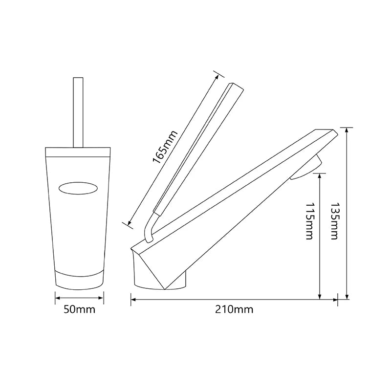 Paxton - Slanted Modern Single Lever Mixer Tap