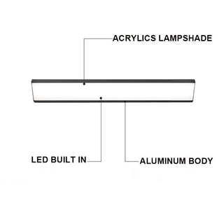 Enfys - LED Angled Wall Light Bar