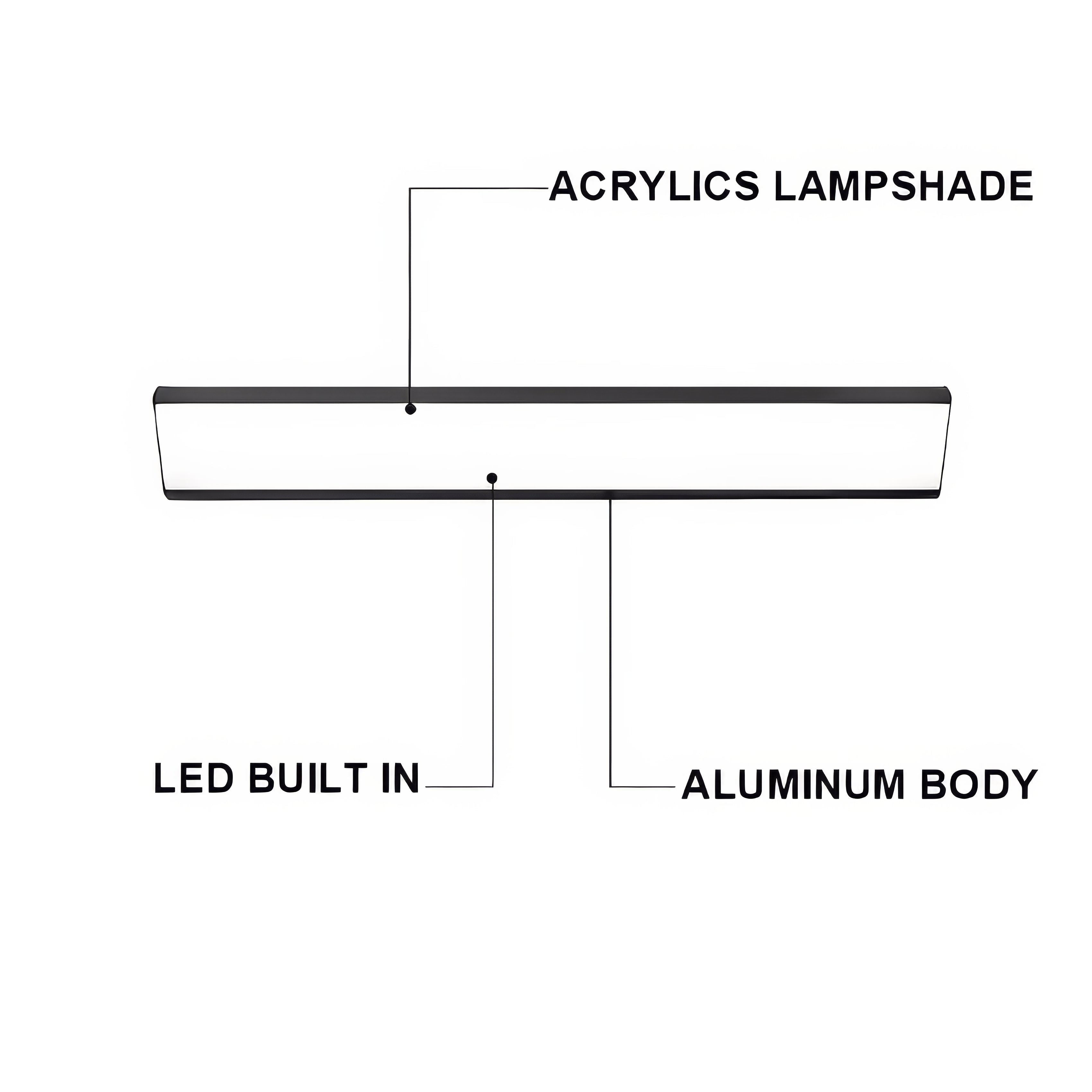 Enfys - LED Angled Outdoor Wall Light Bar