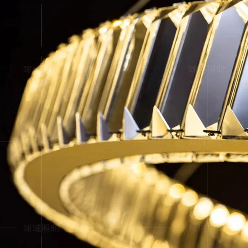 Augusta - Crystal Pendant Hanging Chandelier