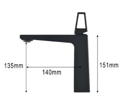 Rojas - Modern Single Lever Mixer Basin Tap