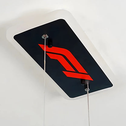 Pelletier - Boys Ceiling Light Hanging Racing Car