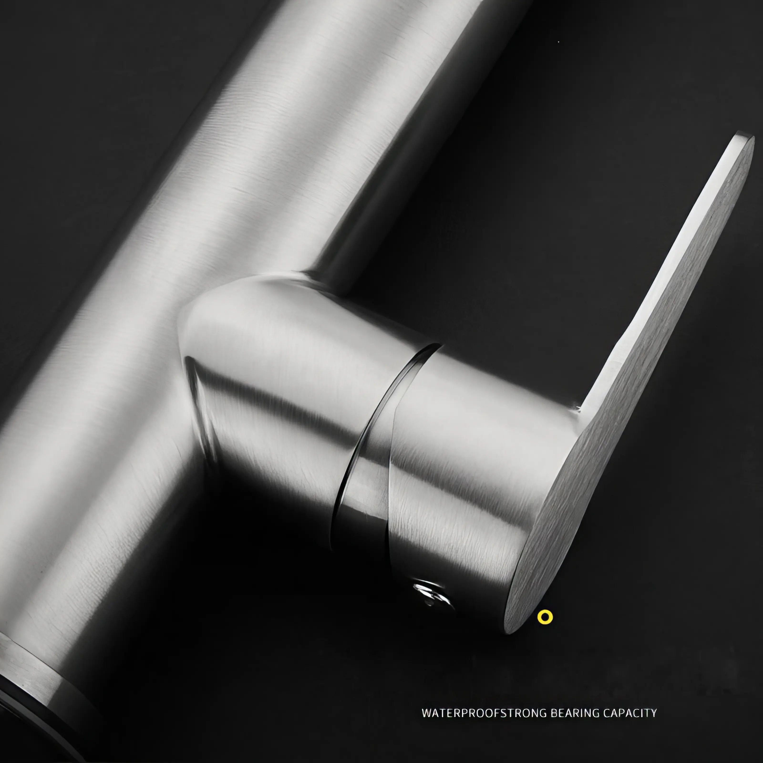 Keshaun - Rotatable Single Handle Stainless Steel Kitchen Tap