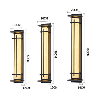 Nikolai - Black Caged Outdoor Bar Wall Light IP65 Waterproof