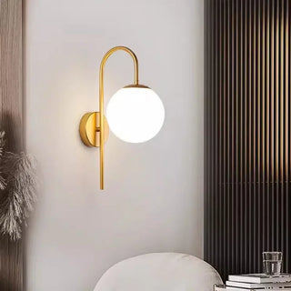 Celerino - Modern Minimalistic Oval Glass Cylinder Wall Light