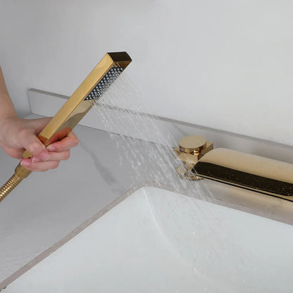 Anissa - Modern Waterfall Bathtub Tap/Shower Set